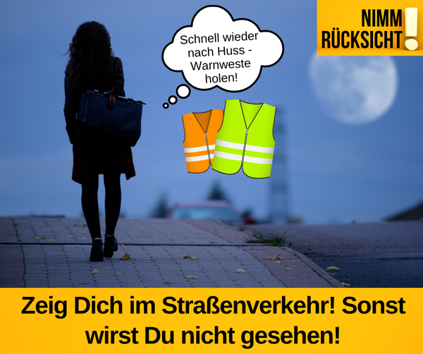 Warnwestenpflicht im Straßenverkehr